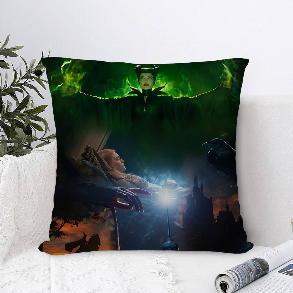 Lustige Film M-Maleficent Büro Kissen Kissenbezug Auto Kissenbezug 45X45CM Lendenkissenbezug Sofa Kissenbezug