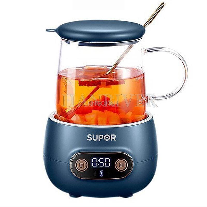 

220V 400ML Electric Kettle Mini Health Preserving Pot Glass Tea Dessert Cooking Machine Household Multi Cooker Portable Kettle