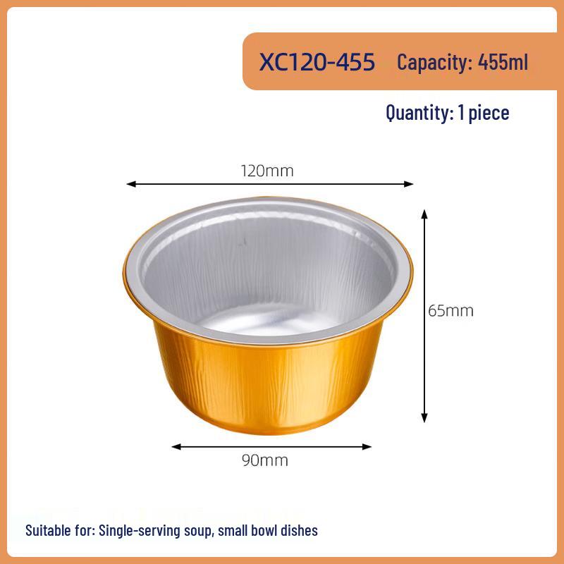 

COFLYEE Disposable Aluminum Foil Food Containers