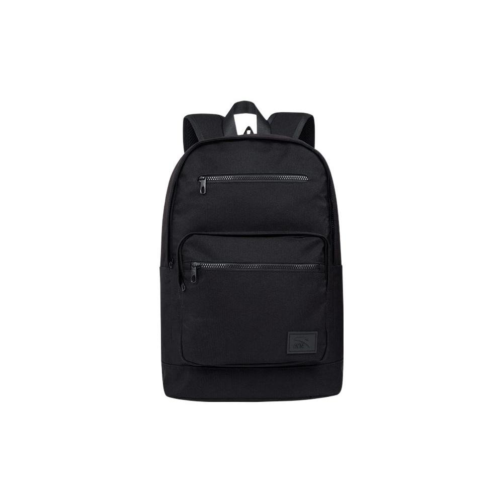 New Anta Life Collection Nylon Fabric Laptop Bag Backpack Regular Unisex Pure Black 192228152-1