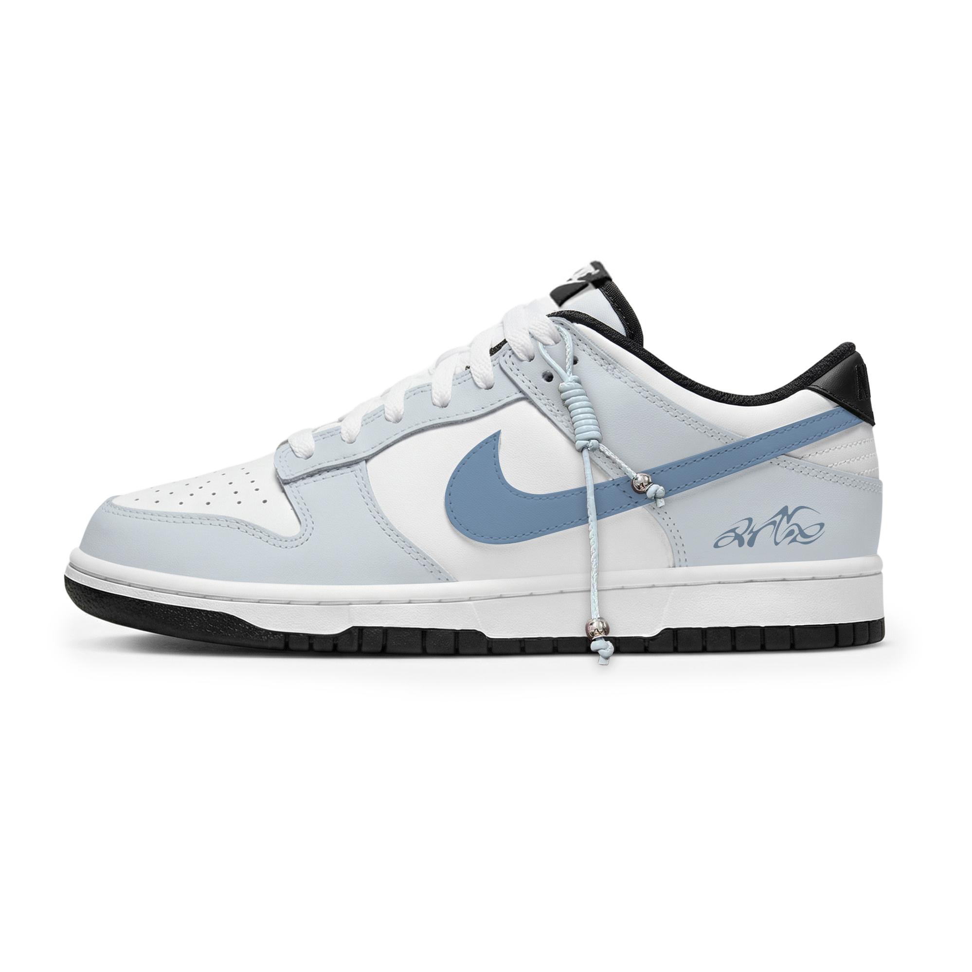 

Nike Dunk Lemon Joy Abrasion Resistant Cushioning Low top Skateboard Shoes Men s Blue White DD1391-100(Team778-) 38.5