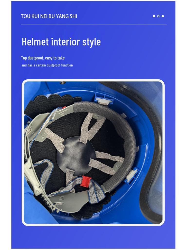 Air-Conditioned Sandblasting Helmet & Protective Suit with Oxygen Supply, Activated Carbon Filter, and Temperature Regulator