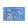 Nail Art Moulds Silicone Template Nail Designing Tool Flower Theme Silicone Handmade Molds for Manicure Creation