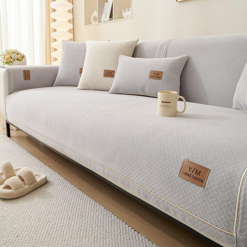 

Xingcan Sofa Cushion Chenier Four-Season Universal Non-Slip Sofa Cover Full Cover Sofa Towel 70*70cm сірий колір