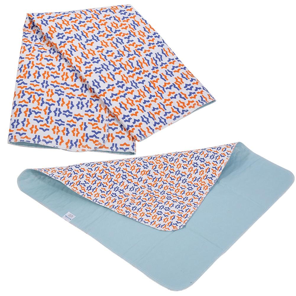 2 Colors Washable Reusable Urine Mat Adult Incontinent Anti Slip Nursing Pad 80 * 90cm
