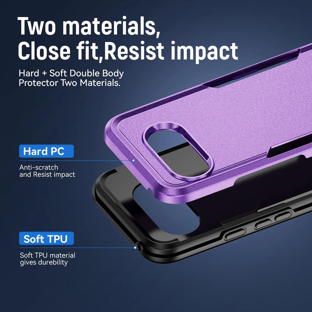 Hülle für Google Pixel 10 9 Pro XL Hülle Armor Stoßfest Coque für Google Pixel 9 8 7 Pro 9A 8A 7A 6A Matte Oberfläche Schutzhülle