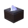 JNL European Style Leather Square Tissue Box