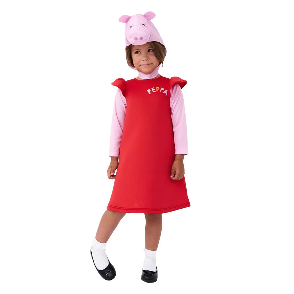 Peppa Pig Mädchen 3D Kostüm