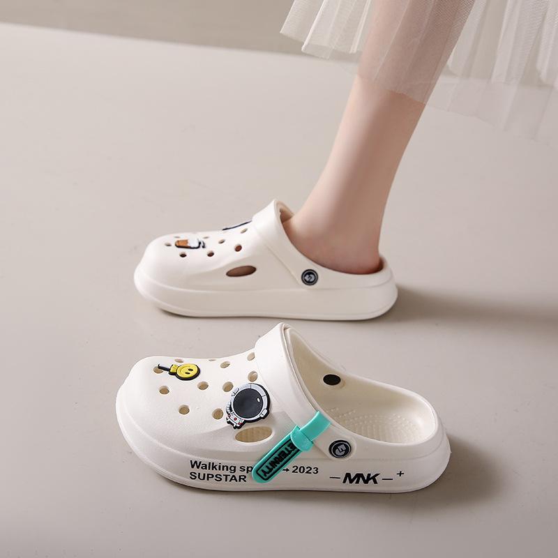 EVA nurse beach hole shoes women's new summer home platform wear versatile sandals