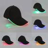 LED Baseball Lys Caps Lysende Partyhatt Klubb Hip Hop Mote Glød Blink Reise