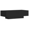  Coffee Table, Black, 100x49.5x31 Cm, Wood-based Material