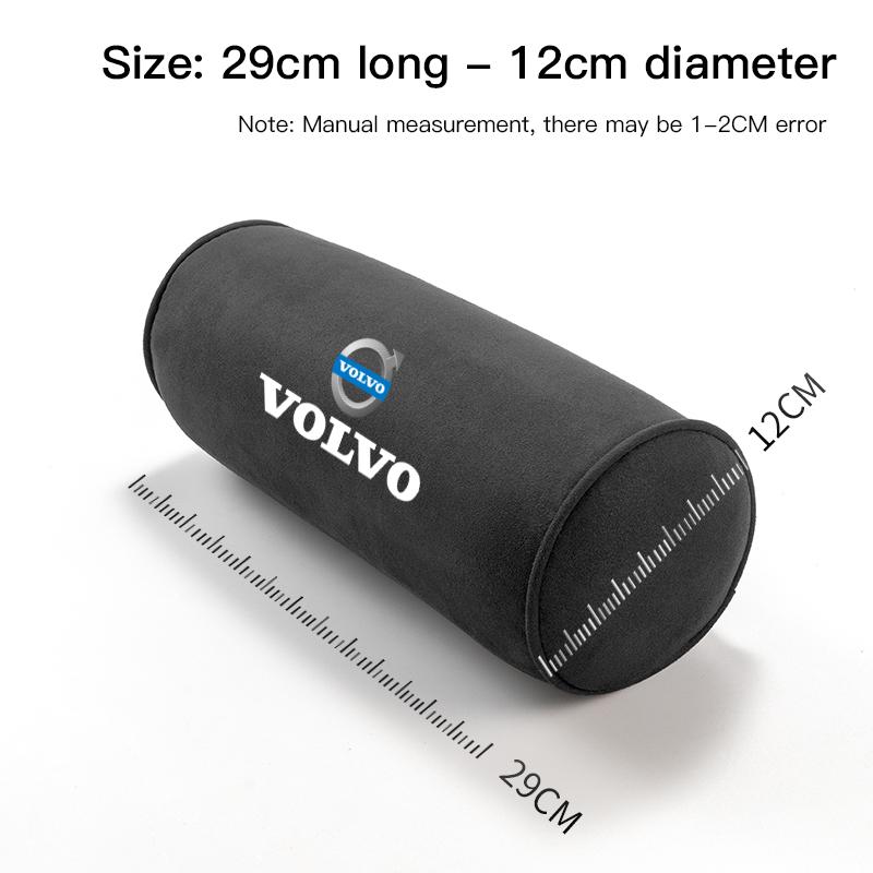 Ylrpx2 Car Neck Headrest Pillow Accessories Cushion Auto Seat Head Support For Volvo Xc60 Xc90 V40 V60 S60 V50 V90 S80 C40 XC40 V70