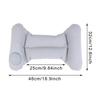 Inflatable Travel Nursing Waist Pillow, Blow Up Lumbar Body Back Support Pillow For Airplane Long Flight Journey Travel Airplane