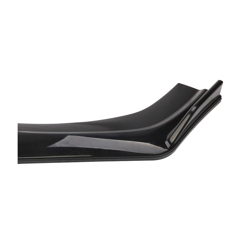 Universal Car Front Bumper Lip Body Kit Spoiler Splitter Diffuser  Red Black Blue Canard Splitter ABS Plastic Auto Modification