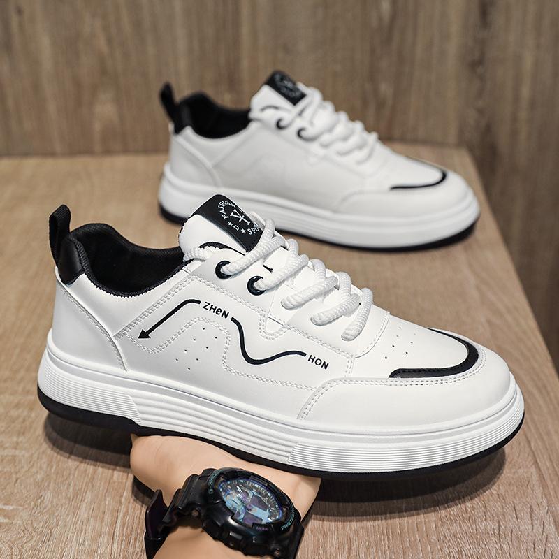 Shoes men's summer new national dopamine low-top thick baseplate shoes men's wear-resistant casual men's shoes