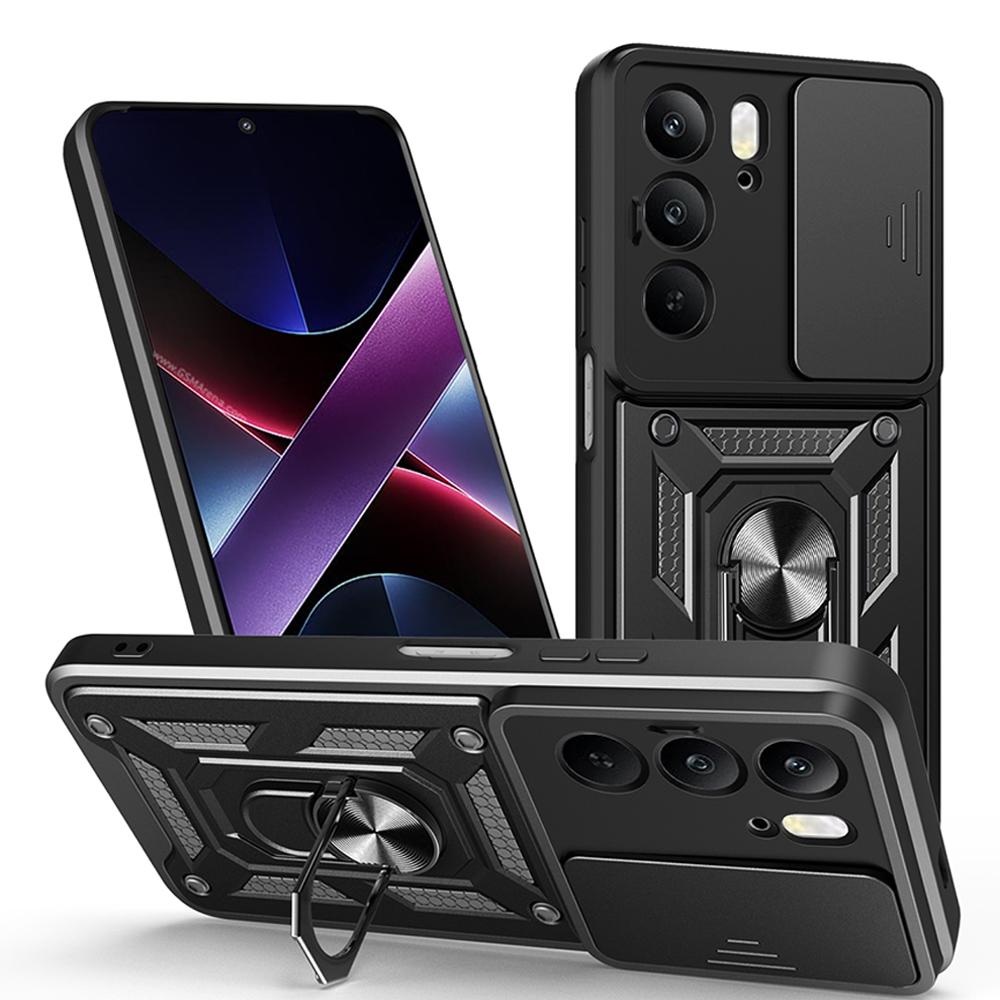 

Защитный чехол для Realme C75 C67 4G 14X 5G, чехол-слайдер, кольцо-подставка для камеры, защитный чехол для Realme C75 C67 4G, противоударный чехол For Realme C67 4G