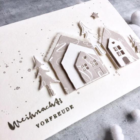 Cutting Die Christmas Tree Exquisite Carbon Steel Multipurpose Die Cutting for Greeting Cards