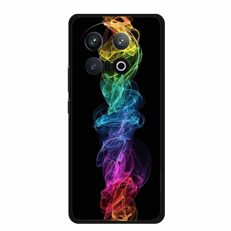 For Vivo iQOO 13 5G Back Cover Case iQOO13 Coque Black Silicone Soft Phone Case For Vivo iQOO 13 Case 6.82" Shockproof Funda Bag