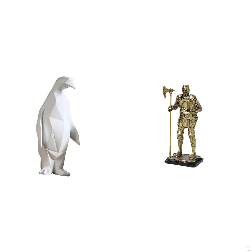 Sculpture Collectable Craft Decorative Ornament Resin Animal Statue Tabletop Bar Bedroom Office