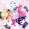 Sanrio Usahana Ball Chain Mascot Vivid Cap Y2K Sanrio