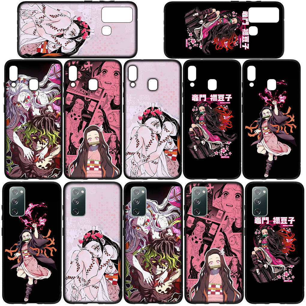Case for iPhone 17 16 15 Xiaomi Poco F8 F7 X7 X6 M8 C85 C75 C71 Redmi Note 14 13 12 11 Pro Max A3 14C 13C 15C Daki Gyutaro Nezuko Demon Slayer Cover