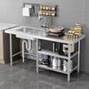 Stainless Steel Kitchen Sink Workstation