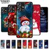 Weihnachts-Handyhüllen für ZTE Blade V50 Design 4G / V50 Smart / A73 4G / Axon 50 Lite Hüllen Stoßfeste Silikon-Weich-Schwarze Abdeckungen