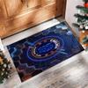 Chelsea FC bedruckter Flanell-Teppich rutschfest weicher Polyester-Bodenbelag Indoor Dekorationsmatte für Schlafzimmer Wohnzimmer Sofa Spielzimmer Heimdekoration