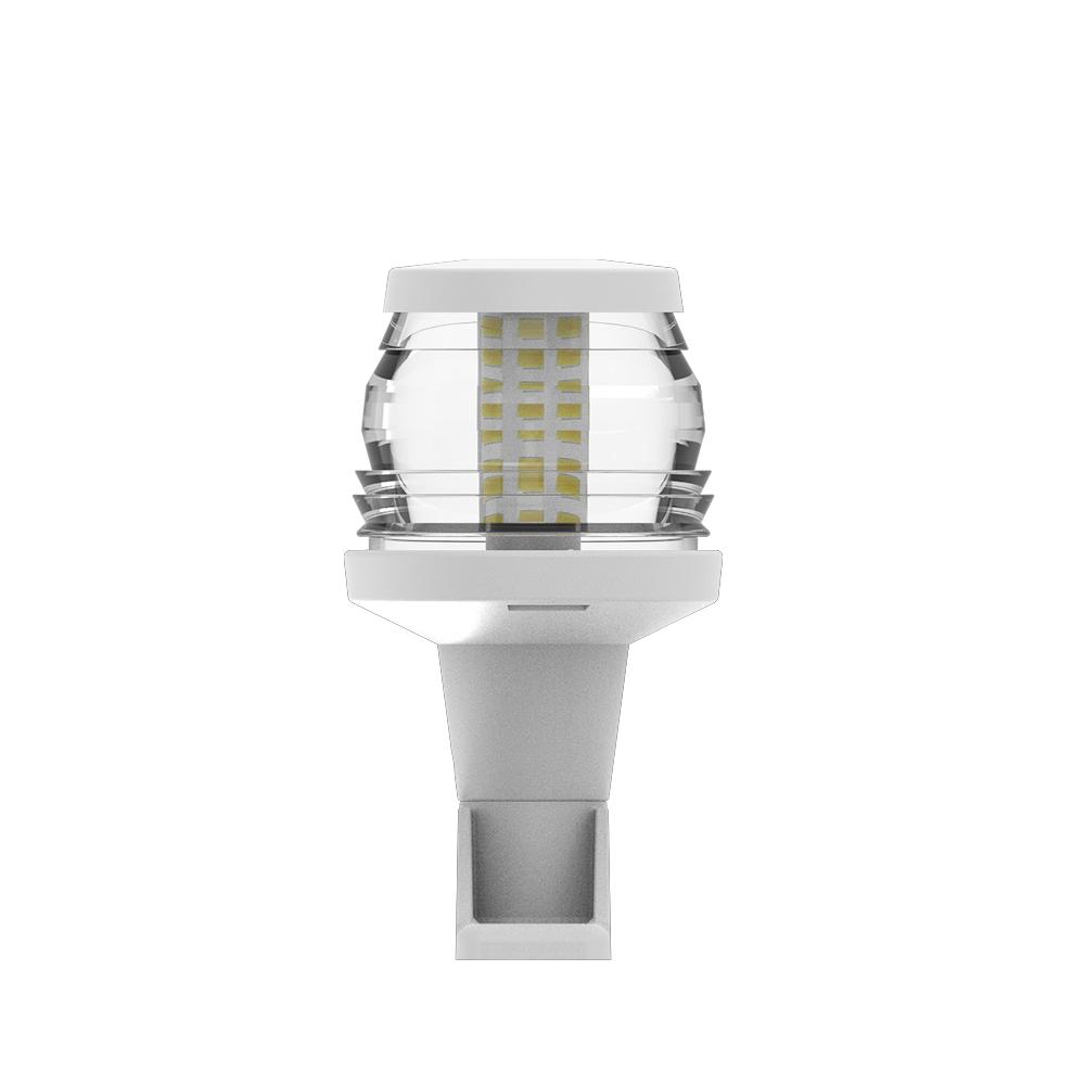 Marine Navigation Light Stern light Anchor Lamp LED All-Round White Fixed Mount Base for Boats Accessories Straight Light Head