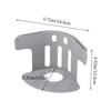4Pcs/set Adjustable Heavy Duty Bed Sheet Holder Card Slot Non-slip Bed Sheet Clips Invisible Anti-slip Mattress Buckle