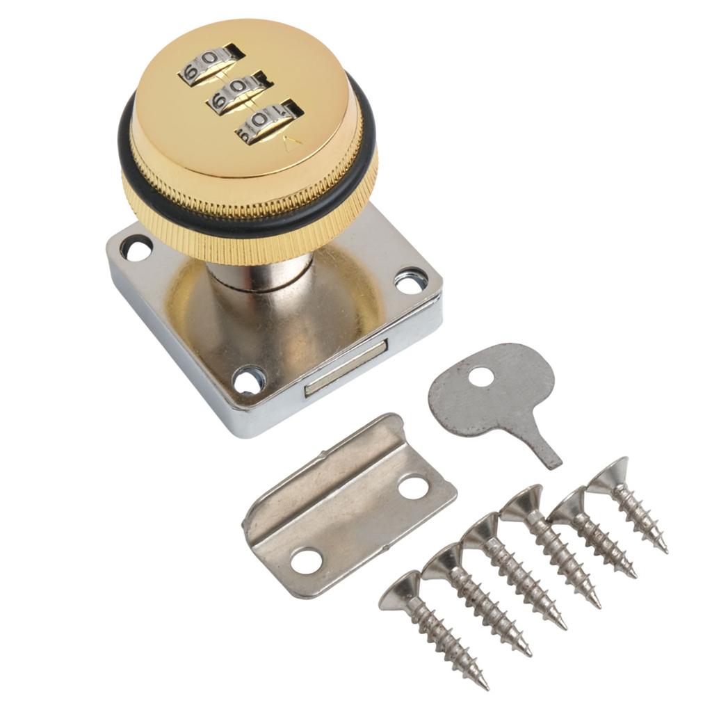 Cabinet Drawer Password Lock Digital Code Lock Office File Drawer Combination Password Code Anti-theft Furniture Hardware