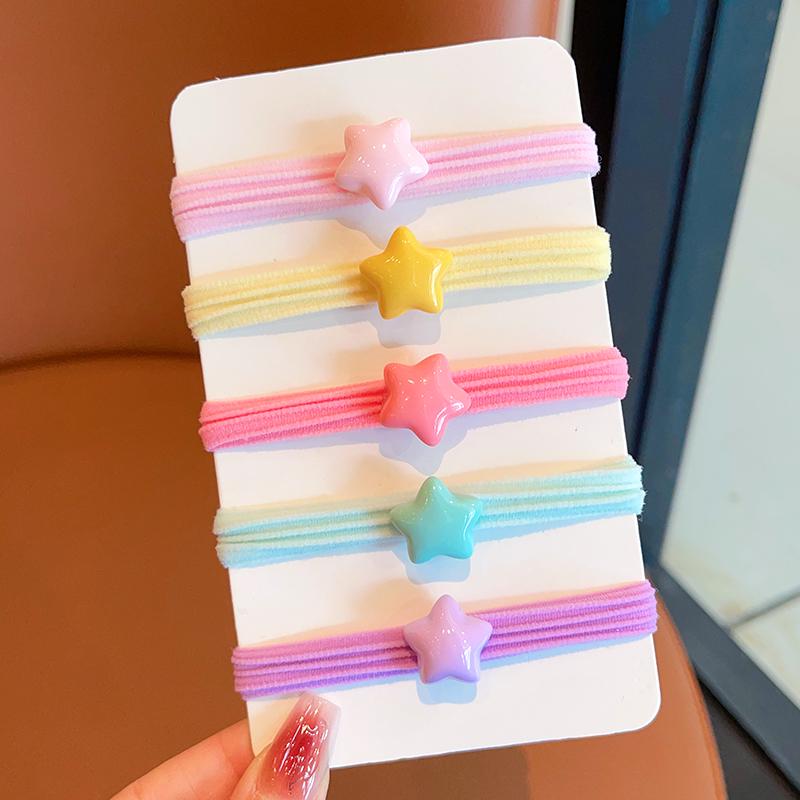 Colorful Ponytail Hair Tie for Girls