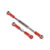 Steering Pull Rod Set for WPL RC Military Truck Upgrade Spare Parts Servo AccessoriesRed