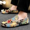Summer Men's Outdoor Casual Shoes Breathable Man Loafers Lazy Shoes Comfortable Walking Sneakers Non-slip Flats Driving Shoes