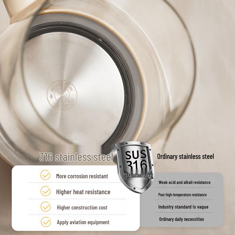 Konka 1.8L 316 Stainless Steel Electric Health Kettle