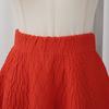 Bright Color Sexy Girl Style Knitted Two-piece Women's Sleeveless Vest High-waist Skirt