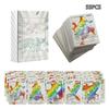 Anime Cards Set Gold Foil Cards Cartoon Game Cards