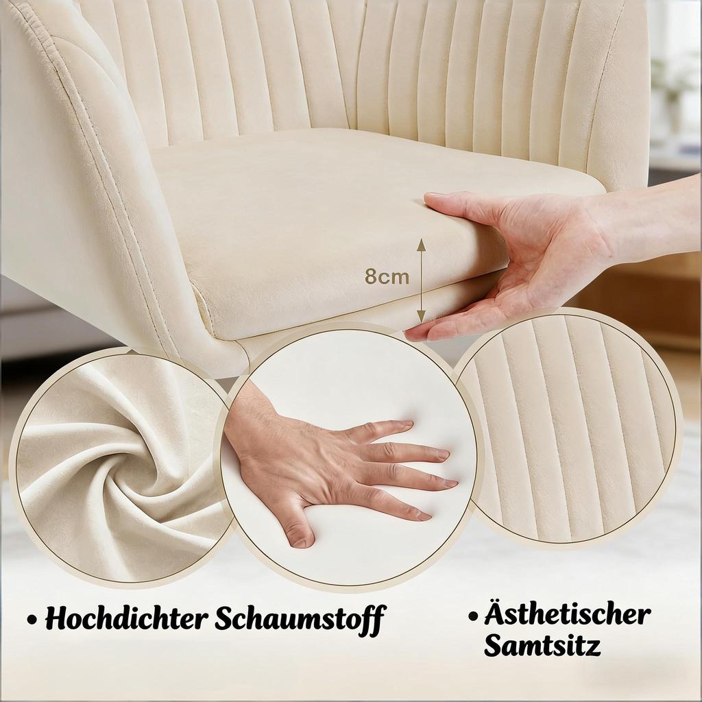 Living Room Chair, Stylish Office Chair, Office Chair with Backrest (only with Office Chairs)