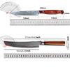 Damascus Steel Kitchen Knife Chef Knife Butcher Meat Cleaver Boning Barbecue Slicing Kiritsuke Knife Sushi Knife Cooking Tools