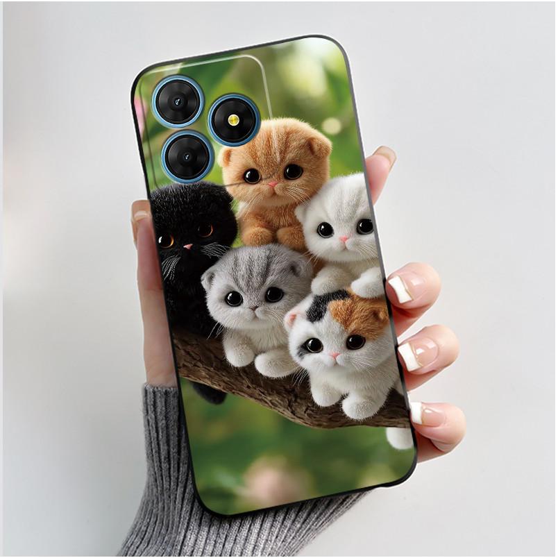 Für Blackview Oscal Flat 2 2C 1C Handyhülle Luxuriös Niedlich Cool Weiches TPU Silikon Rückabdeckung für Oscal Flat2 Flat2C Flat1C Hüllen