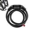 Anti-Theft Bike Lock 4 Digit Code Combination Stainless Steel Cable Bicycle Security Lock Equipment Bicycle Cable Chain Lock