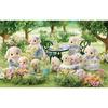 5735 Sylvanian Families Flora Rabbit Family Doll Set
