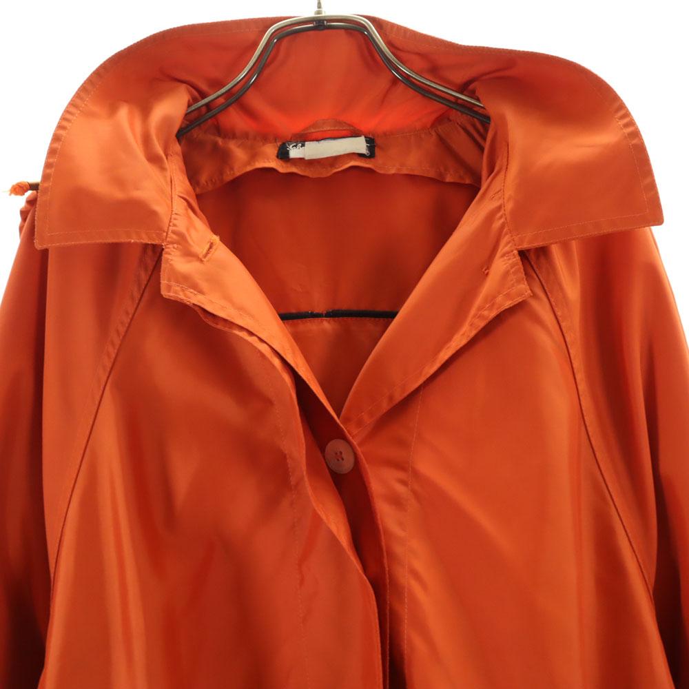 Salvatore Ferragamo 90s Made in Italy Old Long sleeve pocketable Raincoat Women Used