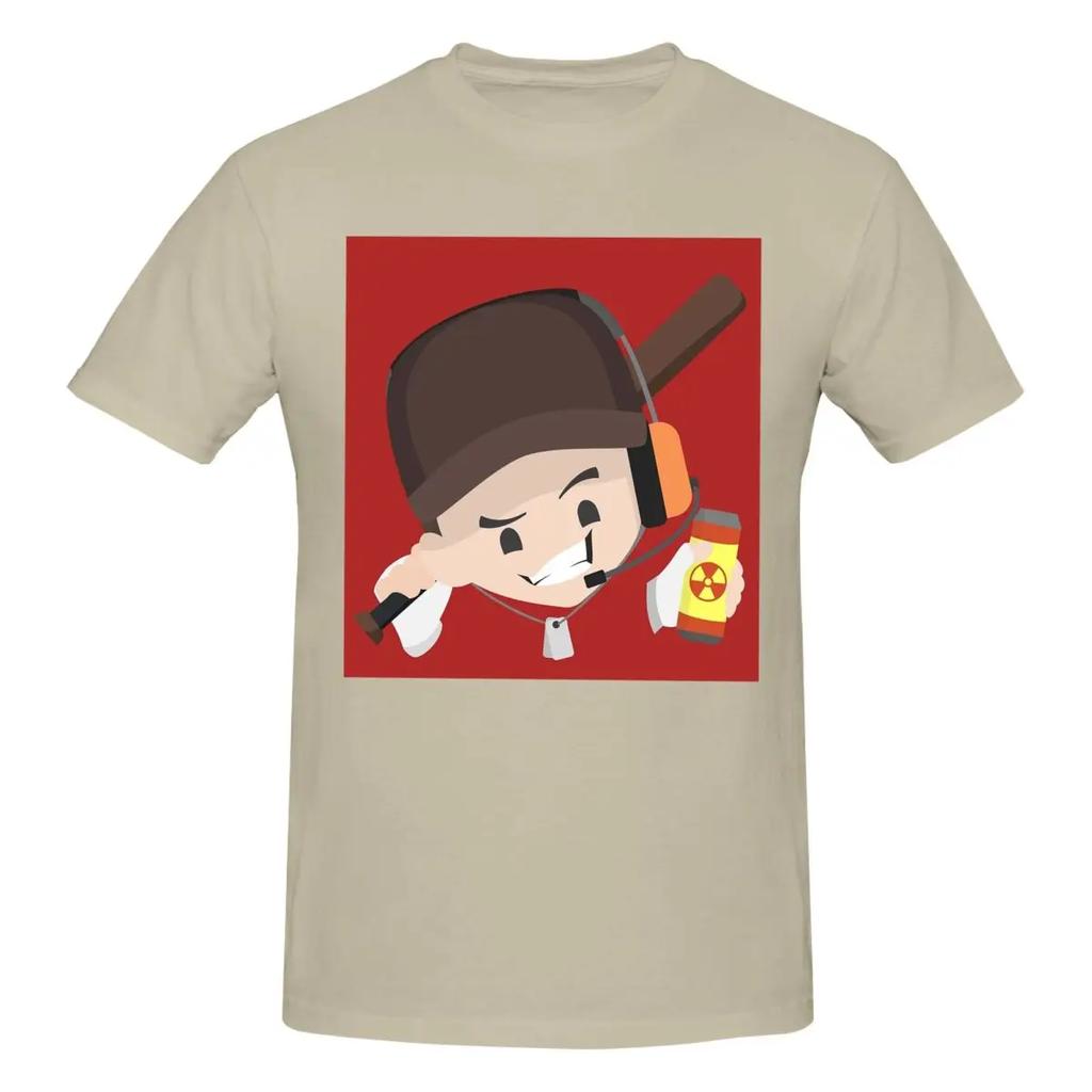 100 Cotton Team Fortress 2 Tshirt Unisexs Classic Oversized T Shirt Unisex Round Neck Summer Shirts Tops S6xl
