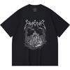 230 g/m² 100% Baumwolle Heavy Metal T-Shirt Rockband Beliebte Musik Druck Unisex Schweres Baumwoll-T-Shirt