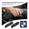 Car Gears Handbrake Cover Shift Lever Cover Anti-Skid Parking Brake For M Sport M2 M3 M4 M5 M6 E46 E90 E60 F10 F20 E87 X3 X6