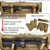 Tactical Dual Gun Bag Outdoor Hunting Rifle Carrying Shoulder Bag Shooting Airsoft Paintball Gun Bags for M249 M4A1 M16 AR15