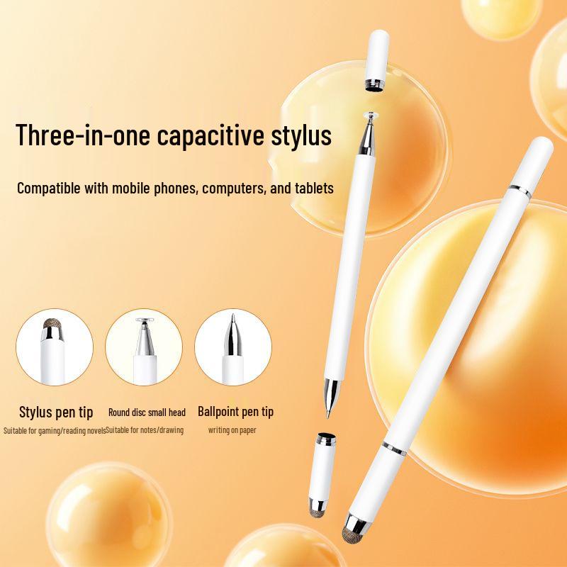 3-in-1 Universal Magnetic Stylus Pen for Mobile Phones & Tablets - Drawing & Handwriting Capacitive Touch