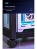 E-sports Room Computer Bracket: Movable Desktop Case Stand & Floor-standing Storage