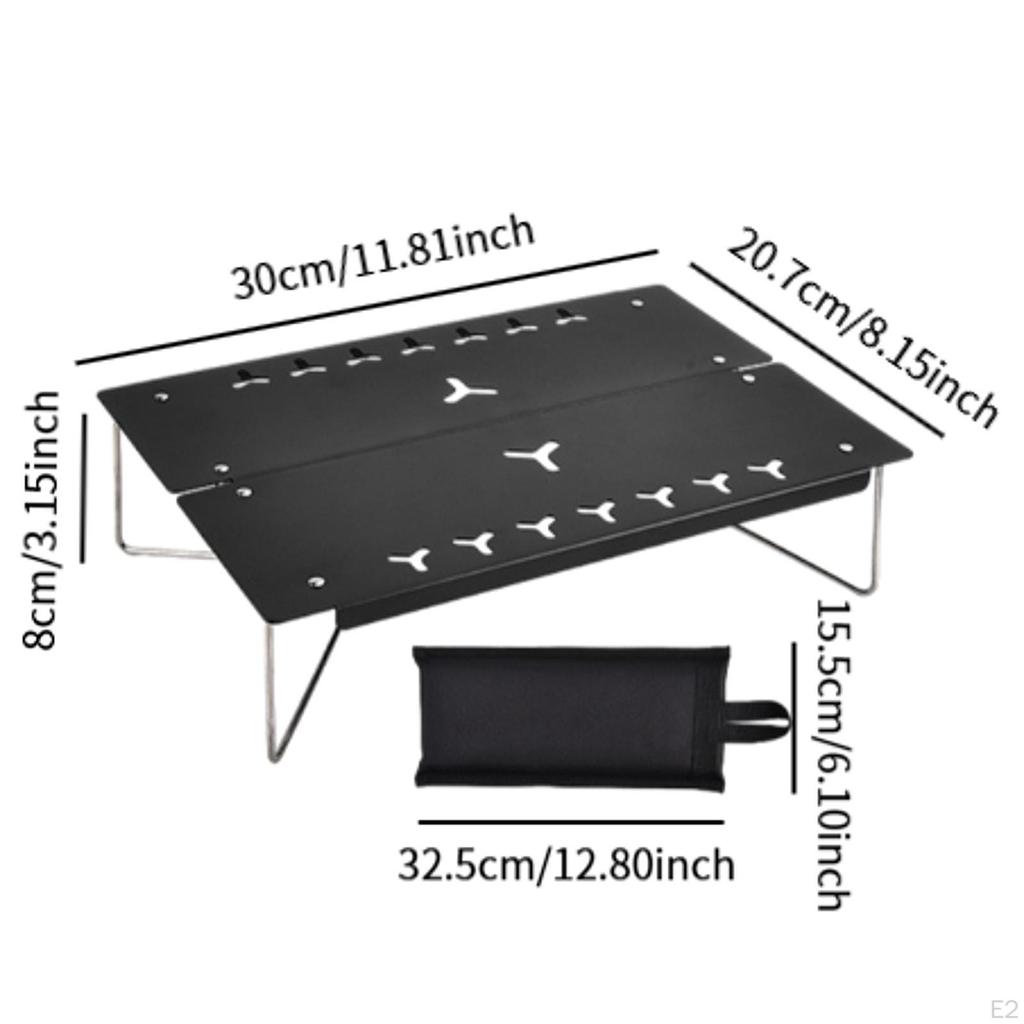 Camping Folding Table Beach Portable Desk Foldable for Yard Picnic Hiking